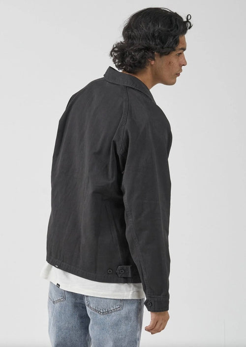Minimal Work Jacket - Washed Black