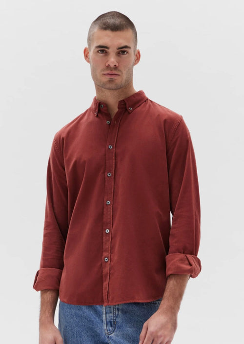 Casual Long Sleeve Shirt Sumac