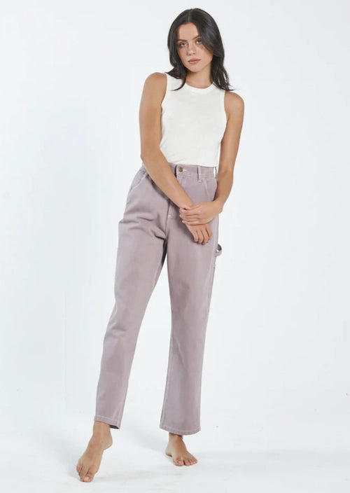 Carpenter Drill Pant Dusty Lilac