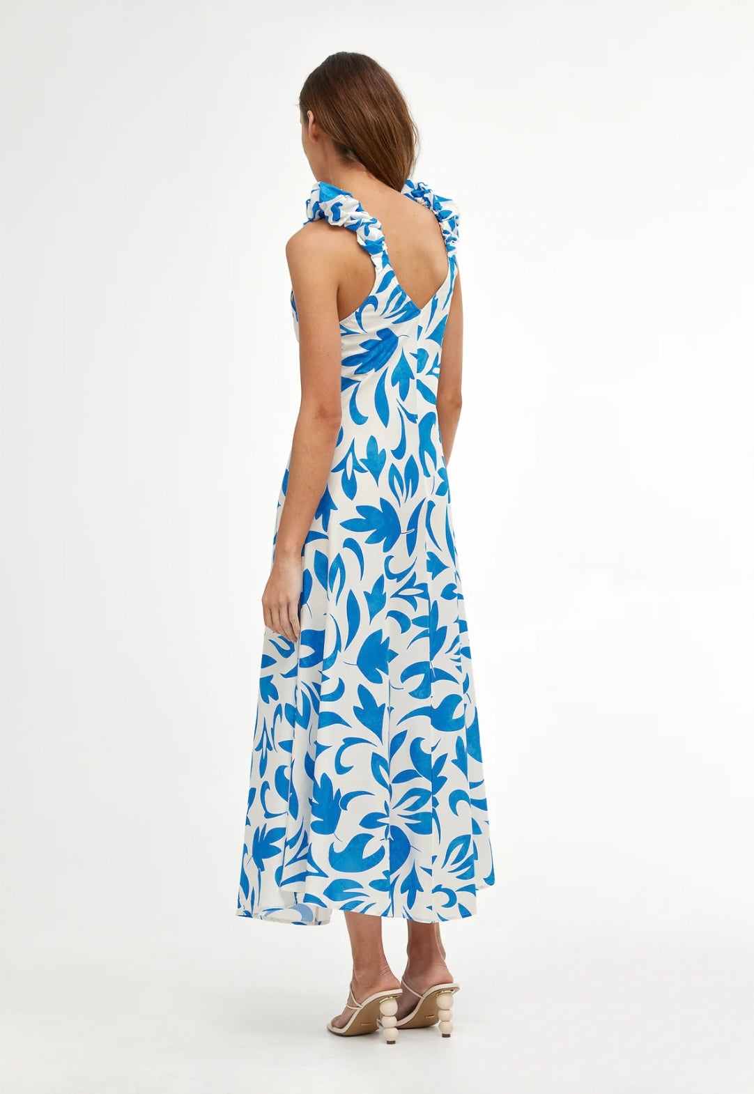 Paloma Dress Mosaic Blue