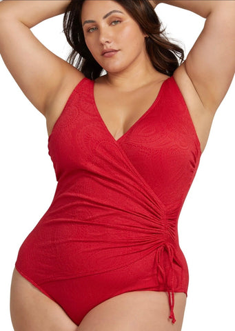 Hunter Twist Front DD/E Cup One Piece