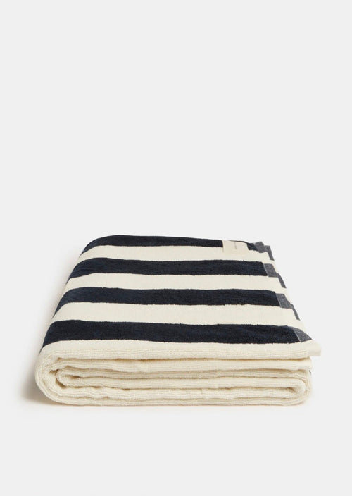 Wide Stripe Beach Towel