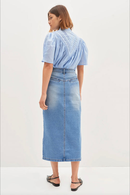 Blanca Denim Skirt Blue