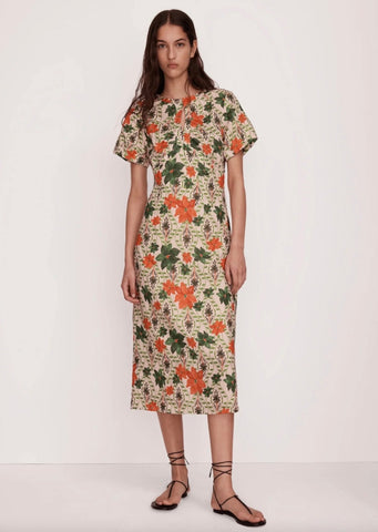 Florence Midi Knit Dress Sumac