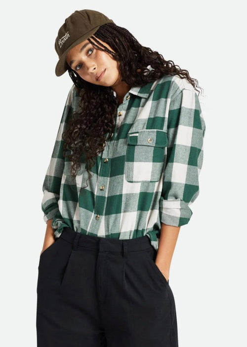 Bowery Flannel Pine Needle/ Beige