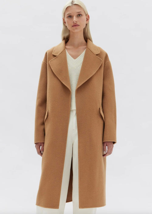 Sadie Wool Coat Camel