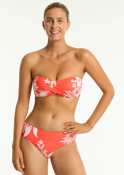 Aloha Twist Bandeau Flame