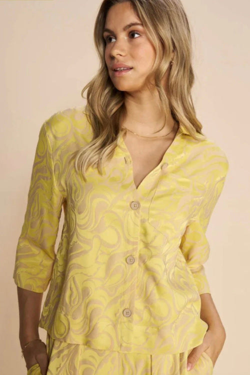 Thea Melo Shirt GoldFinch