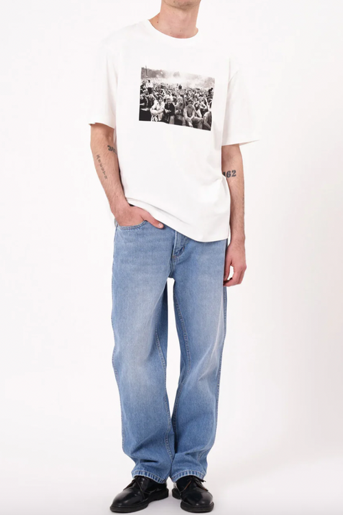 Crowd Tee White