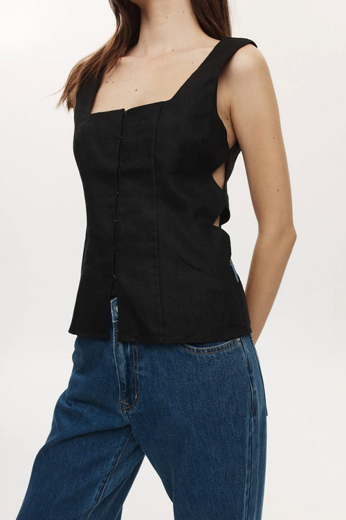 Tahlia Top Black