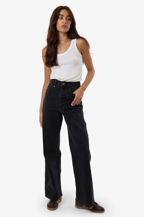 Holly Stretch Jean Aged Black