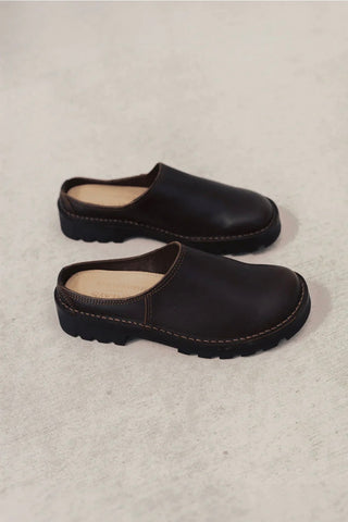 Kyah Suede Slide Black