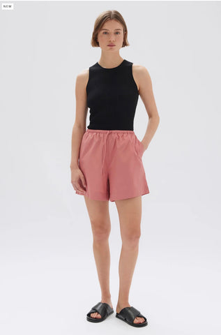 Phoebe Short Underground Noir Washed Black