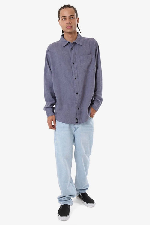 Hemp Minimal Oversize Long Sleeve Shirt Folkstone