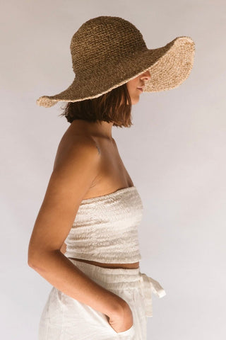 Peggie Hemp Bucket Hat Natural