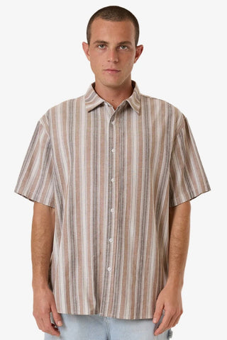 Script Zip LS Shirt Rust