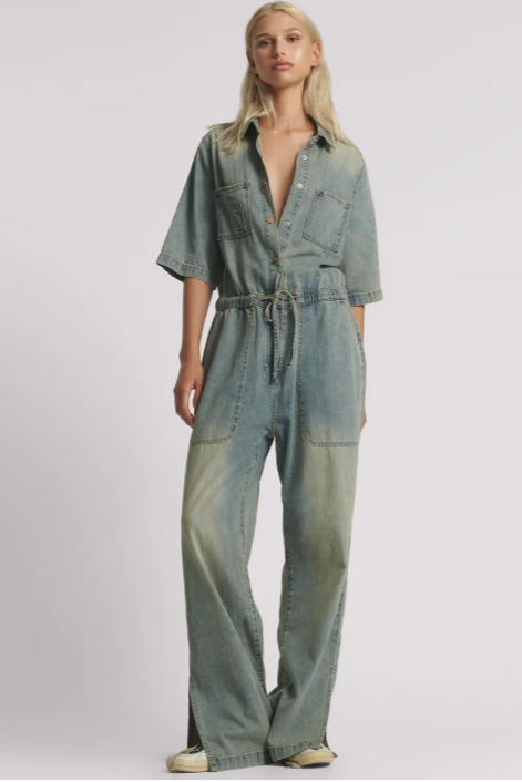 Veronica Jumpsuit Blue Sand