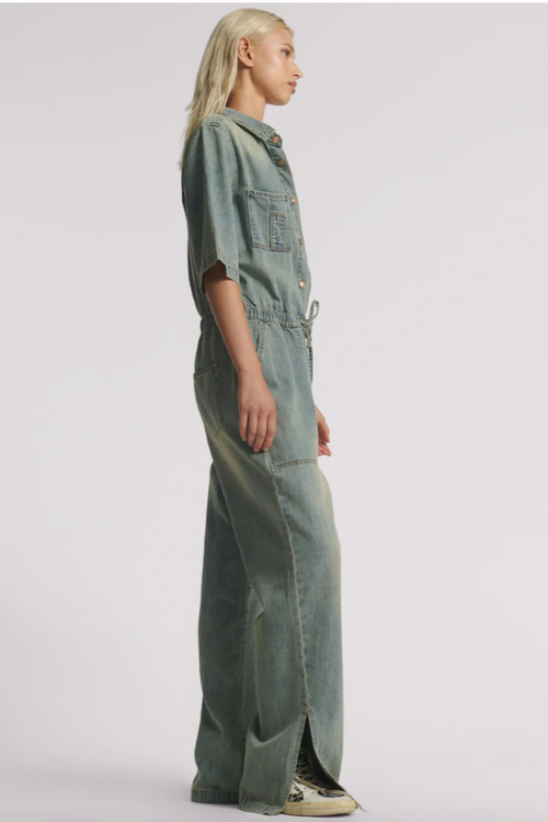 Veronica Jumpsuit Blue Sand