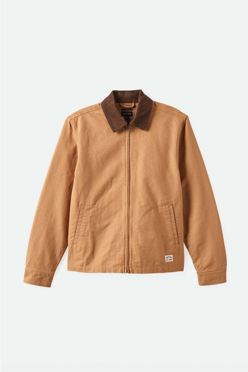MECHANIC GARAGE ZIP JKT Tobacco Brown