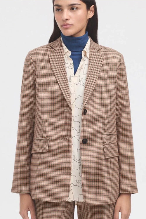 Houndstooth Blazer Autumn