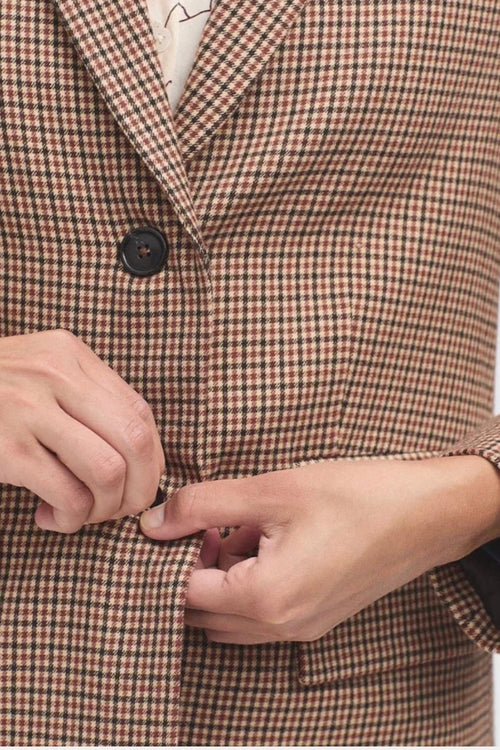 Houndstooth Blazer Autumn