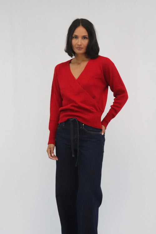 Tilda Sweater Red