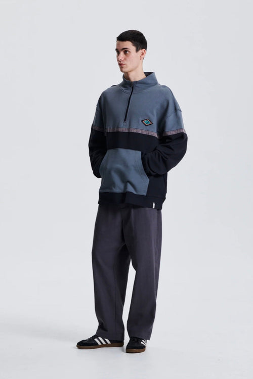 Mondo 1/4 Zip Fleece Blue