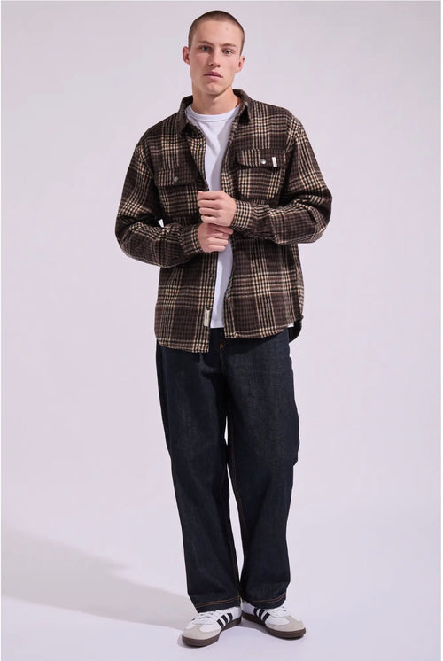 Huski Overshirt Brown
