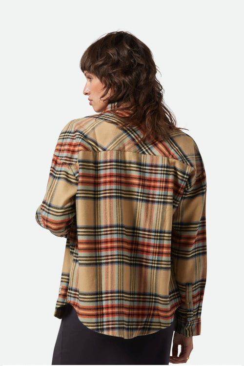 Bowery Sand/ Burnt Brick/ Black Plaid
