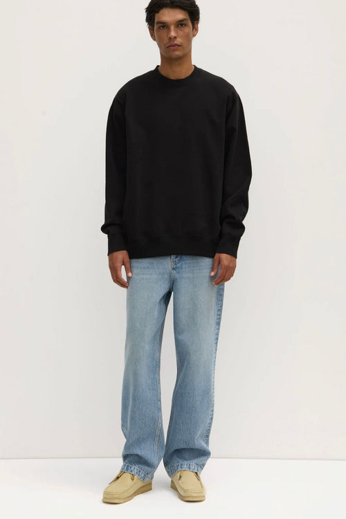 Mens Weekender Crew Black