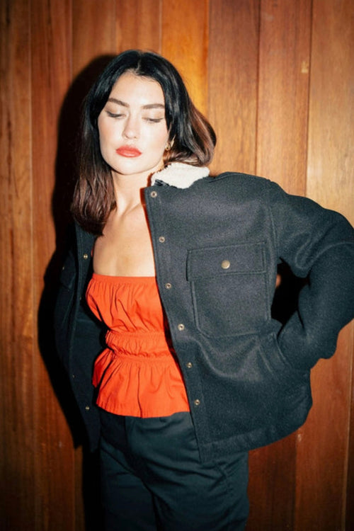 Durham Shirt Jacket Black