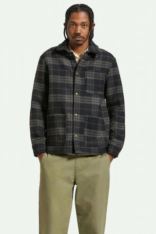 Morgan Barrio Check Jacket Deep Plum