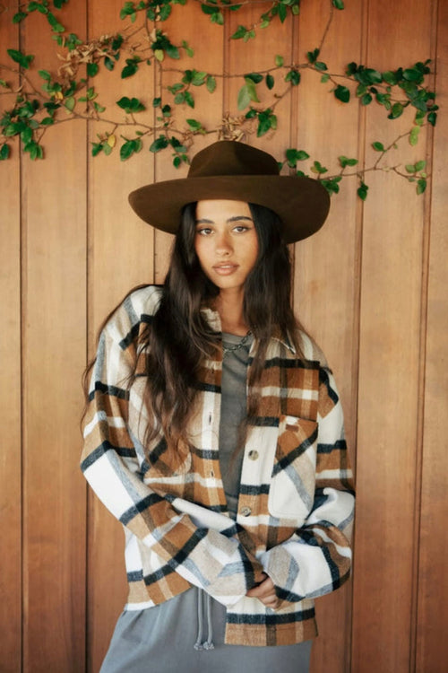 Bowery Soft Brushed Flannel Washed Copper