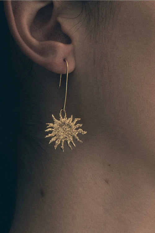 Soleil Earrings Gold Vermeil