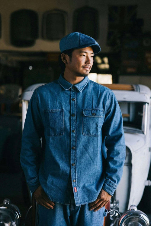 MC OVERSHIRT Union Herringbone
