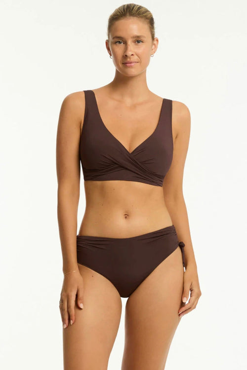 Essentials Mid Drawstring Pant Cocoa