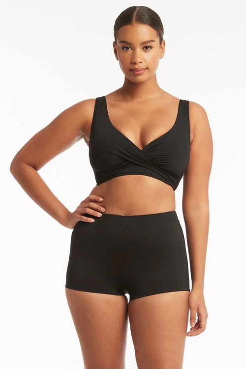 Essentials Boy Leg Pant Black