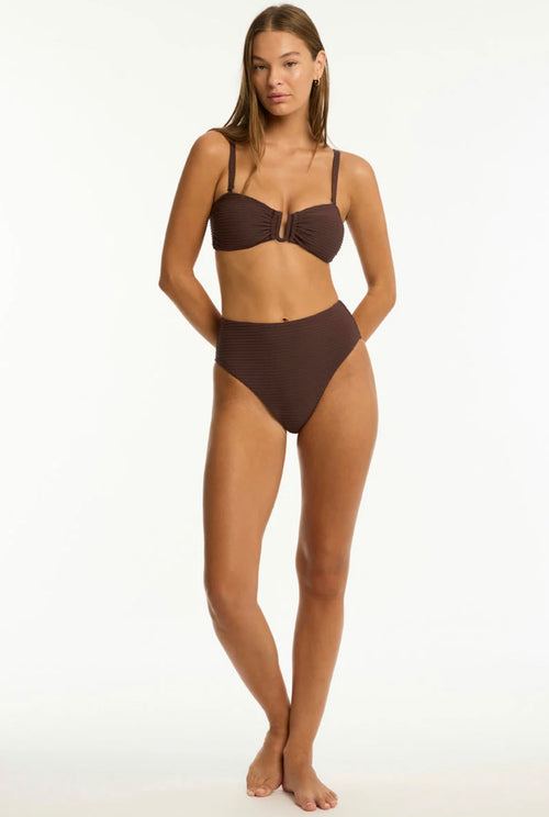 Spinnaker Retro High Waist Pant Cocoa