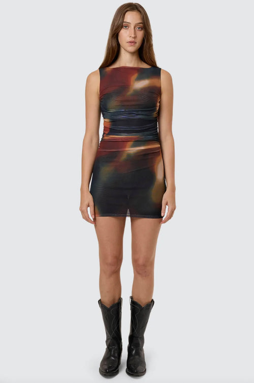 Metamorphic Daze Mini Dress
