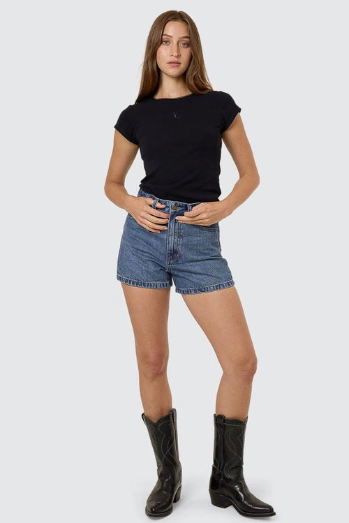 Erica Short Stoned Blue