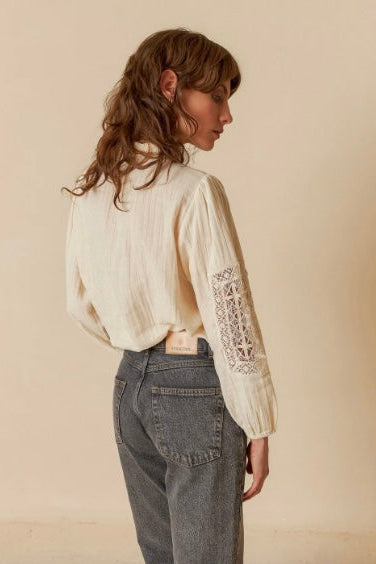 Double Gauze Shirt Natural