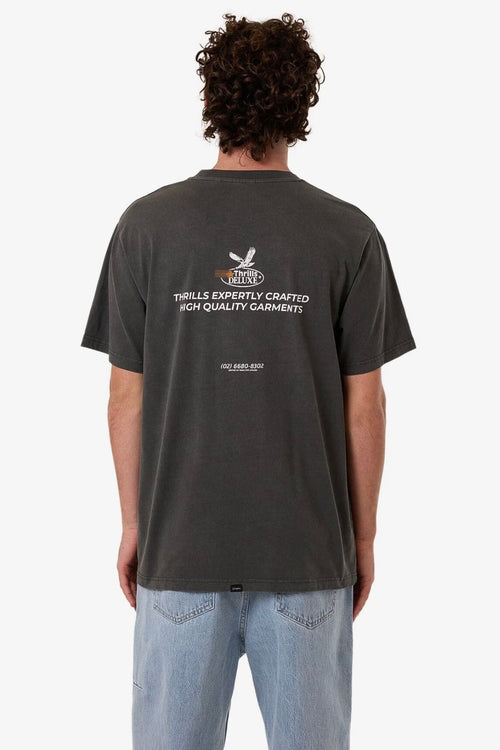 Thrills Deluxe Merch Fit Tee Merch Black