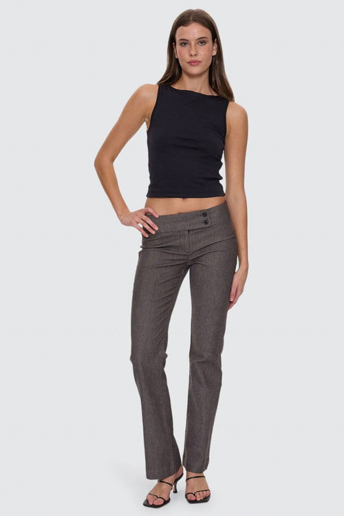 Ritual Stripe Pant Carbon