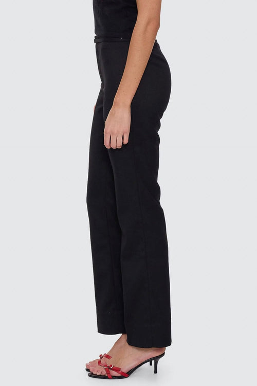 Sabine Belted Pant Black