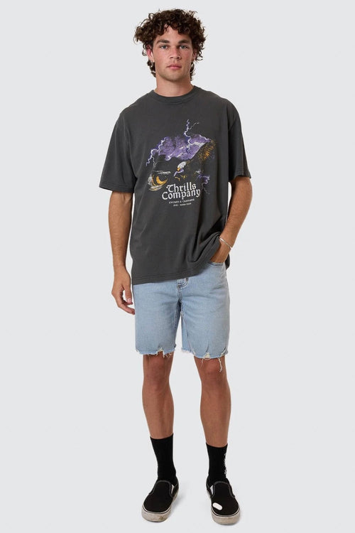 Bone Denim Short Dusk