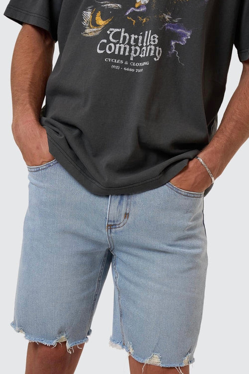 Bone Denim Short Dusk