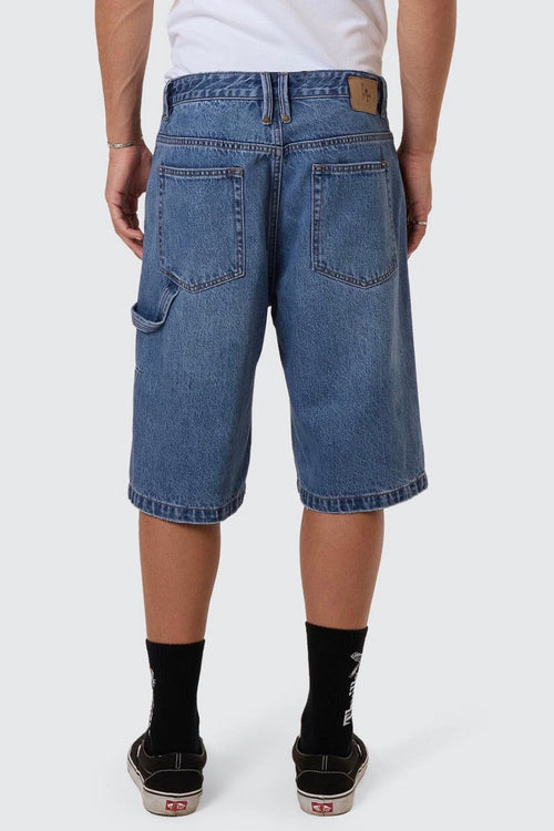 Big Slacker Denim Short Stoned Blue