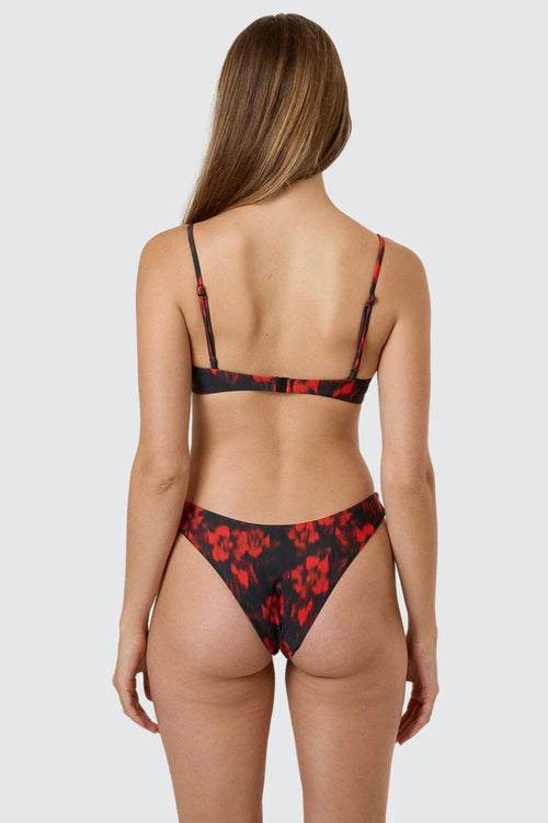 Lucky For You Underwire Bikini SET Redwood