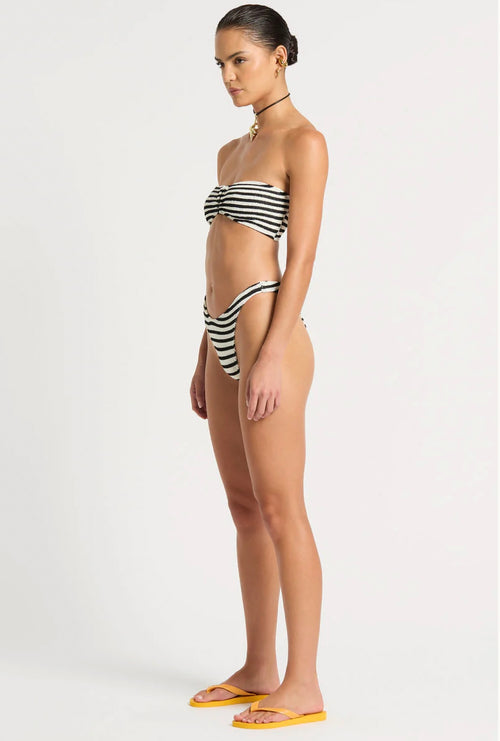 Scene Brief Black Dot Stripe
