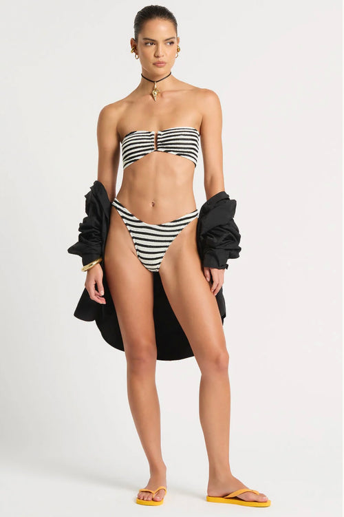 Scene Brief Black Dot Stripe